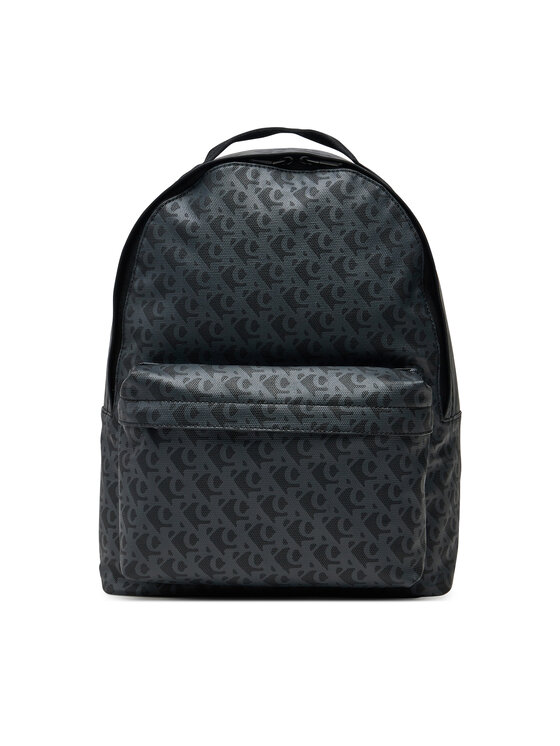 Calvin Klein Jeans Раница Calvin Klein Jeans Matte Aop Center Zip Bp 43 LV04G3112G Черен