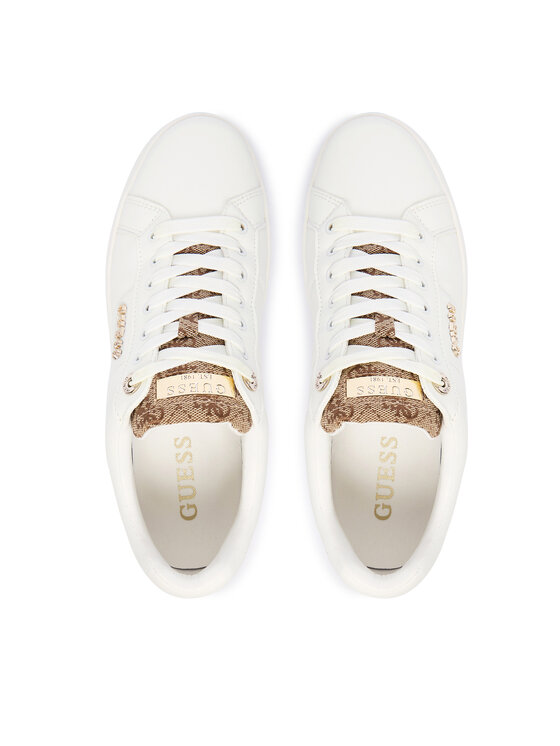 Guess Sneakersy Guess FLFWLL FAL12 Bílá