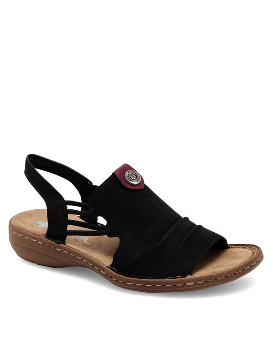 Rieker Sandale Rieker 60872-00 Negru