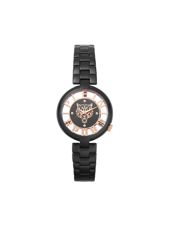 Plein Sport Годинник Plein Sport Tiger Luxe PSMBA0523 Чорний