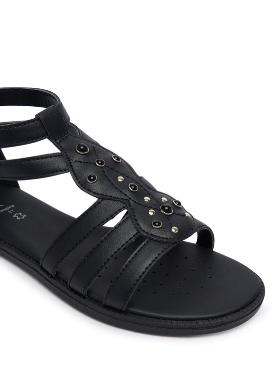 Geox Σανδάλια Geox Jr Sandal Karly J6535D 000BC C9258 D Μαύρο