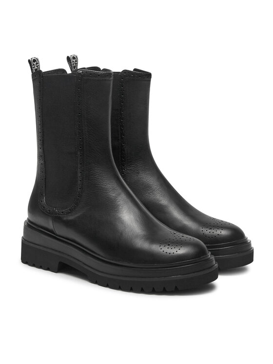 Coccinelle Kotníková obuv s elastickým prvkem Coccinelle Coccinellecampus E4 RID 11 02 01 Černá