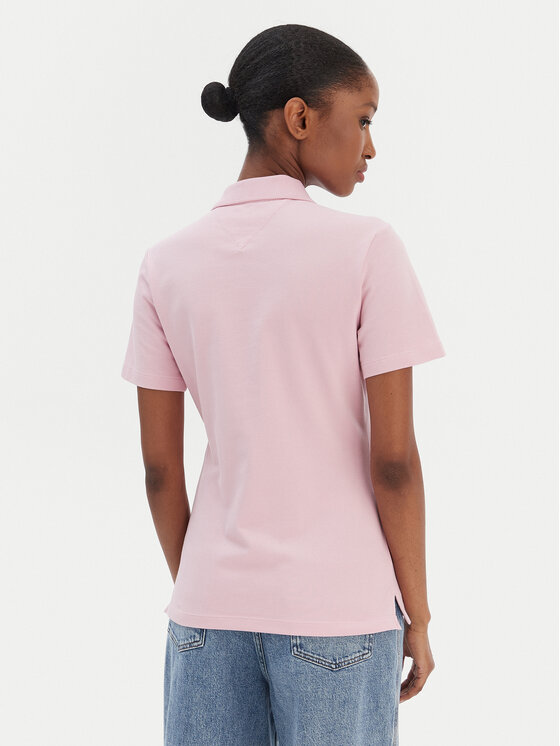Tommy Hilfiger Tommy Hilfiger Polo 1985 WW0WW43225 Rosa Slim Fit