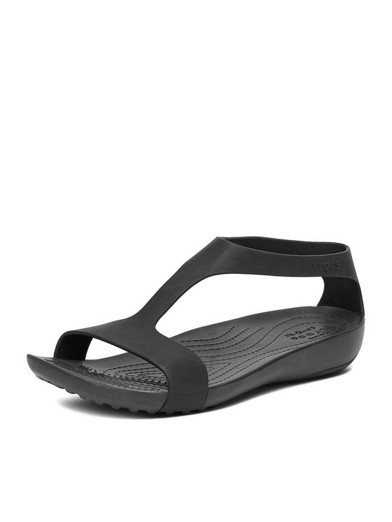 Crocs Сандали Crocs SERENA FLIP 205468-060 Черен