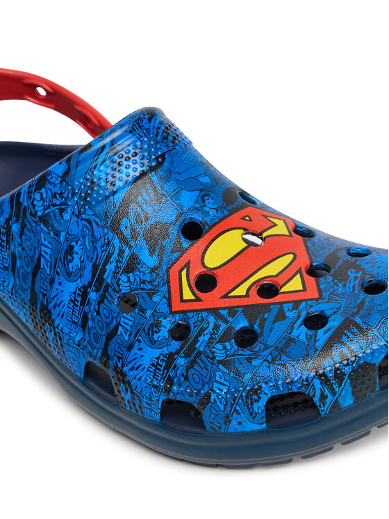 Crocs Шльопанці Crocs Superman Classic Clog 211131 Голубий