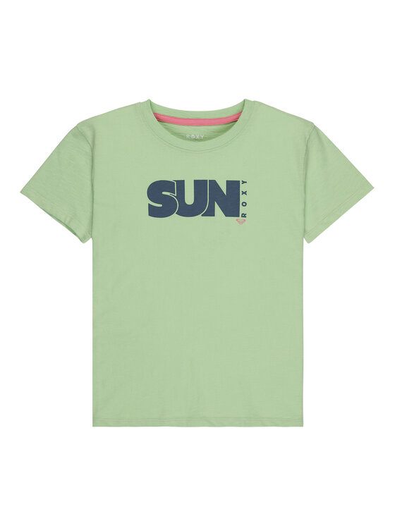 Roxy Roxy Camiseta Orchid Art ERGZT04142 Verde Regular Fit