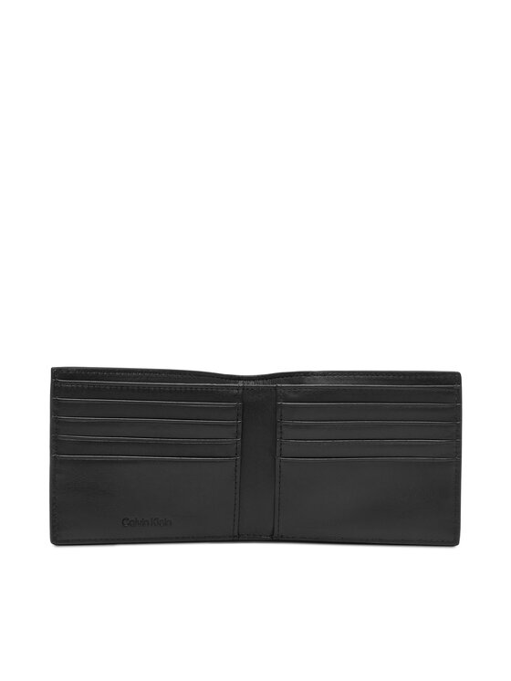 Calvin Klein Portofel Calvin Klein Raised Billfold LV04D1276G Negru