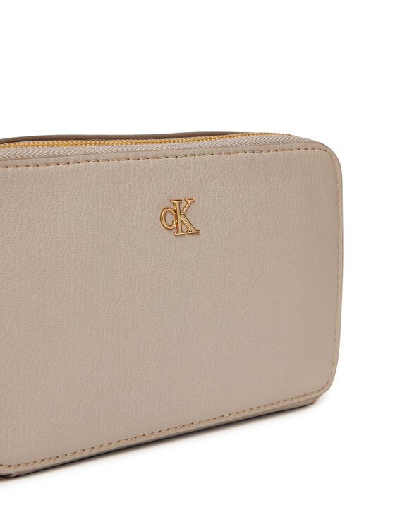 Calvin Klein Borsetta Calvin Klein Minimal Mono Camera Bag LV04K1086G Beige