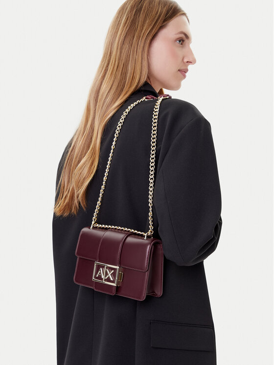 Geantă Armani Exchange XW000071 AF12039 UA343 Vișiniu | Epantofi.ro