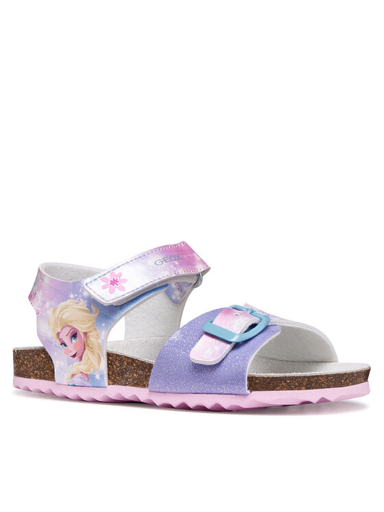 Geox Basutės Geox J Adriel Girl J558MG 0NFKC C8545 M Violetinė