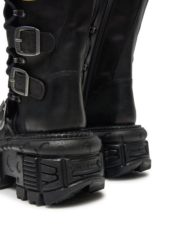 NEW ROCK Glády NEW ROCK M-272-S3 Černá