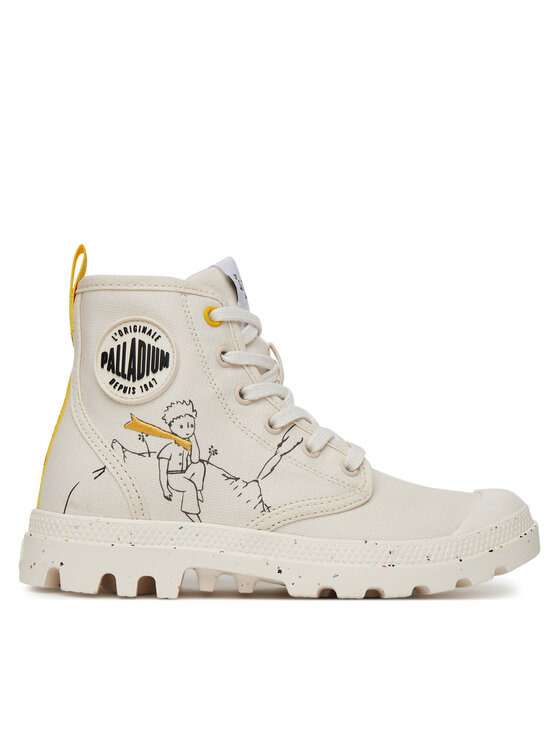 Palladium Scarponcini Palladium Pampa-Petit Prince 74449-180-M Bianco