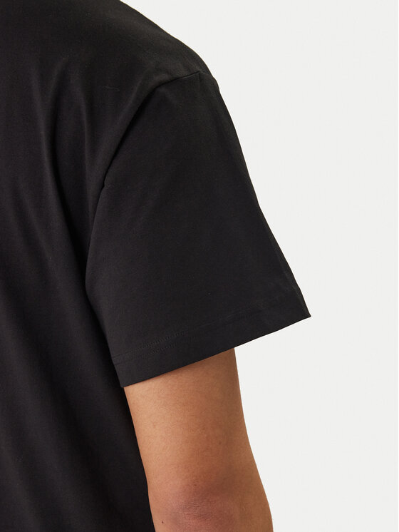 Versace Jeans Couture Versace Jeans Couture Camiseta 80GAHE09 CJ00E Negro Regular Fit