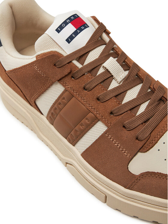 Tommy Jeans Sneakersy Tommy Jeans EM0EM01457 Hnědá