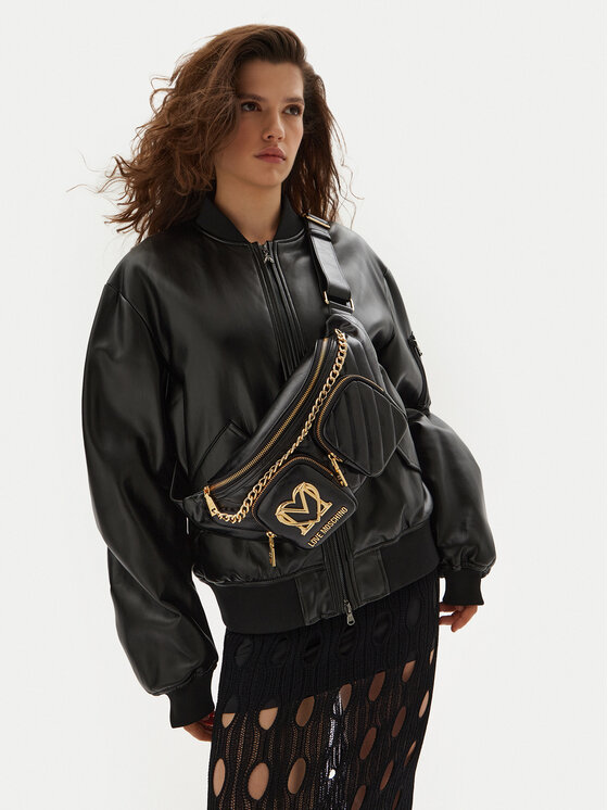 LOVE MOSCHINO Rankinė ant juosmens﻿ LOVE MOSCHINO JC4323PP0LKM0000 Juoda