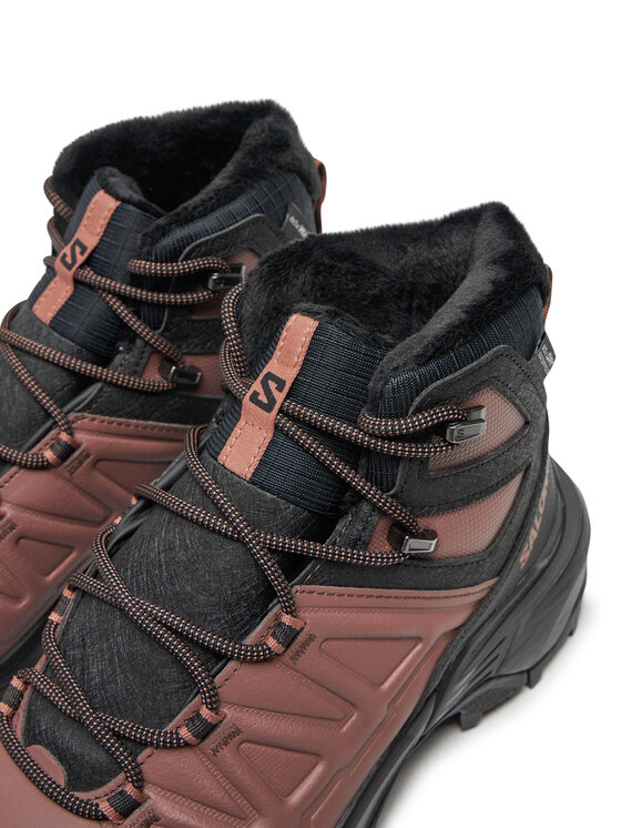 Salomon Pārgājienu apavi Salomon X Ultra Snowpilot Waterproof L47585800 Melns