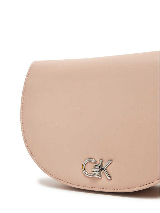 Calvin Klein Ročna torba Calvin Klein Ck Hw Crossbody Saddle Bag K60K613236 Roza