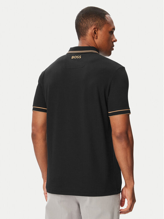BOSS BOSS Polo Paddy_The_Open-26 50566997 Negro Regular Fit