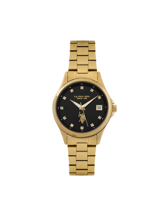 U.S. Polo Assn. Годинник U.S. Polo Assn. Louise USP8484BK Золотий