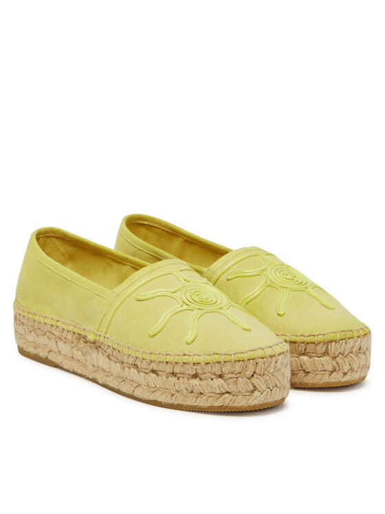 Genuins Espadrilles Genuins Brisa Sunset G106491 Sárga