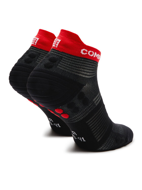 Compressport Krátke ponožky Compressport Pro Racing Socks V4.0 Run Low XU00047B Čierna