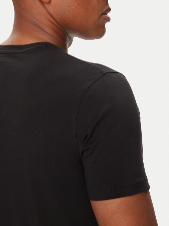 Guess Guess Футболка M4GI70 KC9X0 Чорний Slim Fit