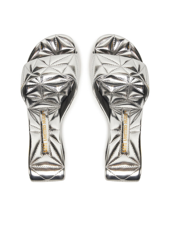 United Nude Šľapky United Nude Mobius Hi 10001902188 Strieborná