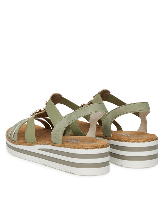 Rieker Sandale Rieker V0245-52 Verde