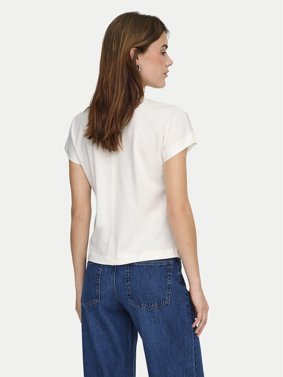 ONLY ONLY Camiseta Erica 15308926 Blanco Oversize