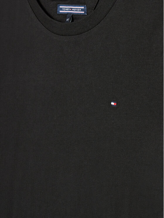 Tommy Hilfiger Tommy Hilfiger Marškinėliai KB0KB04140 D Juoda Regular Fit