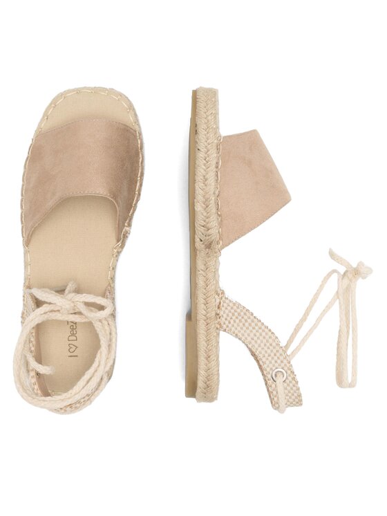 DeeZee Espadrile DeeZee WSS20457-02 Bež
