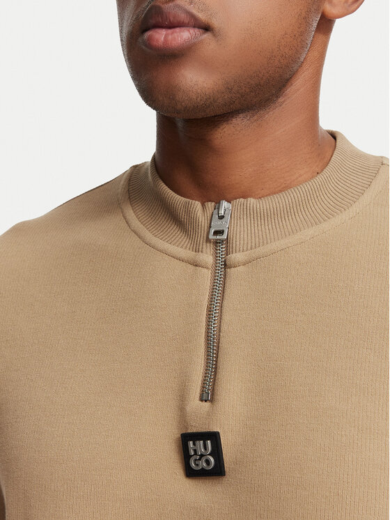 HUGO HUGO T-shirt Dabi 50563018 Tamno bež Regular Fit