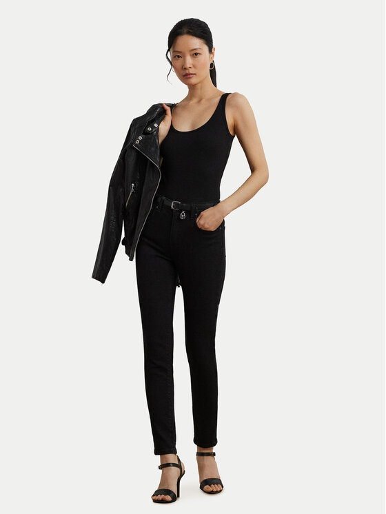 LAUREN RALPH LAUREN LAUREN RALPH LAUREN Top 200704777005 Negro Slim Fit