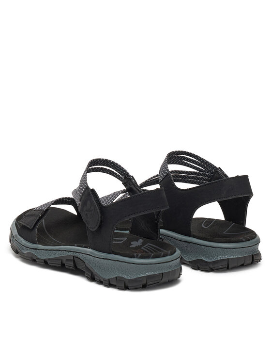 Rieker Sandali Rieker 68871-00 Nero