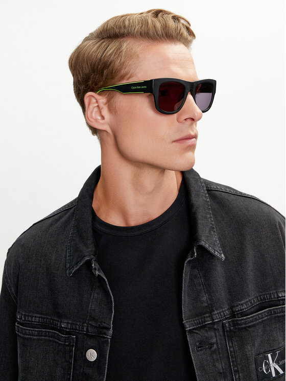 Calvin Klein Jeans Okulary przeciwsłoneczne Calvin Klein Jeans CKJ22637S Czarny