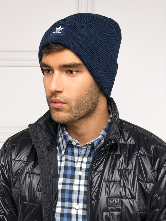adidas Czapka adidas Ac Cuff Knit ED8713 Granatowy