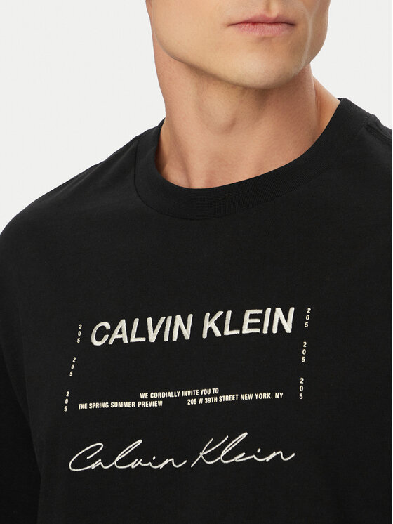 Calvin Klein Jeans Calvin Klein Jeans Camiseta LV04RE827G Negro Regular Fit