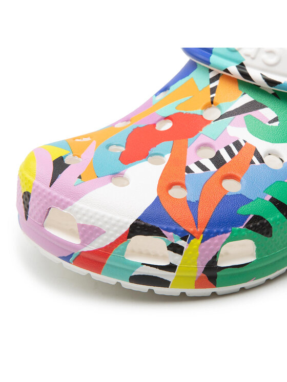 Crocs Klapki Crocs Classic Retro Resort Clog 207849 Kolorowy