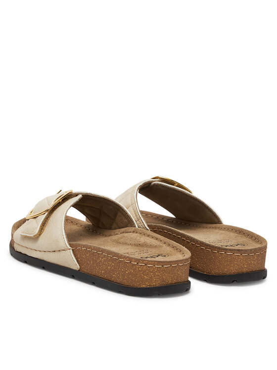 Scholl Nazouváky Scholl Bora Mule MF32080 Béžová