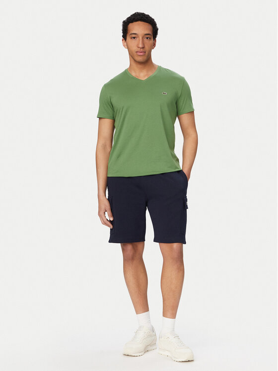 Lacoste Lacoste Camiseta TH6710 Verde Regular Fit