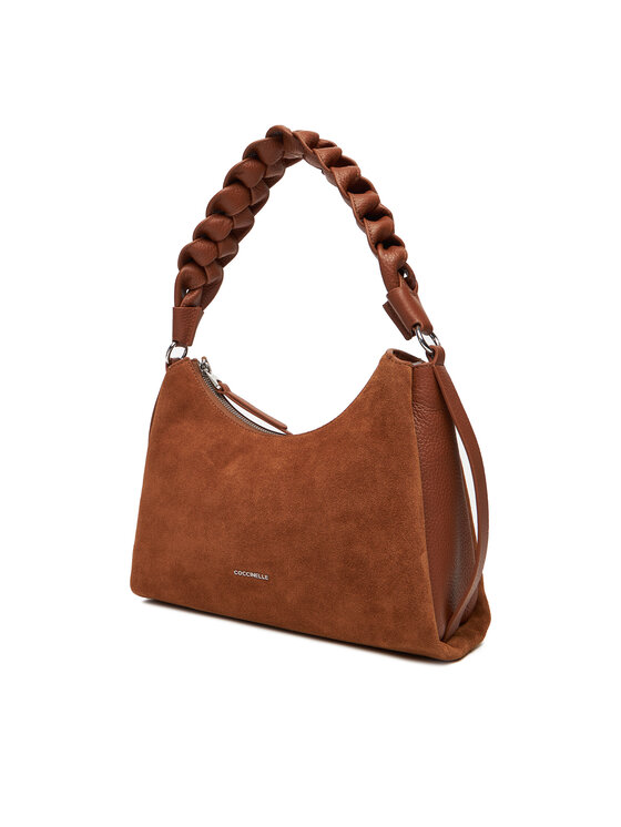 Coccinelle Сумка Coccinelle P6P Boheme Suede Bimaterial E1 P6P 13 03 01 Коричневий
