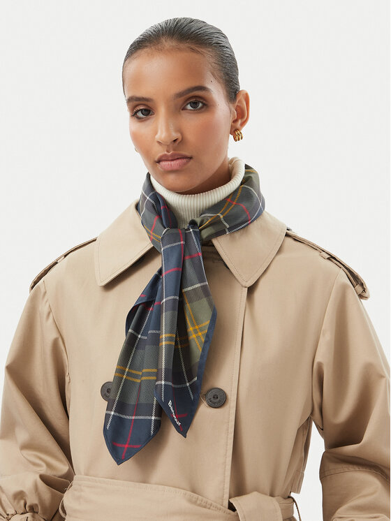 Barbour Хустка Barbour LSC0490TN11 Темно-зелений