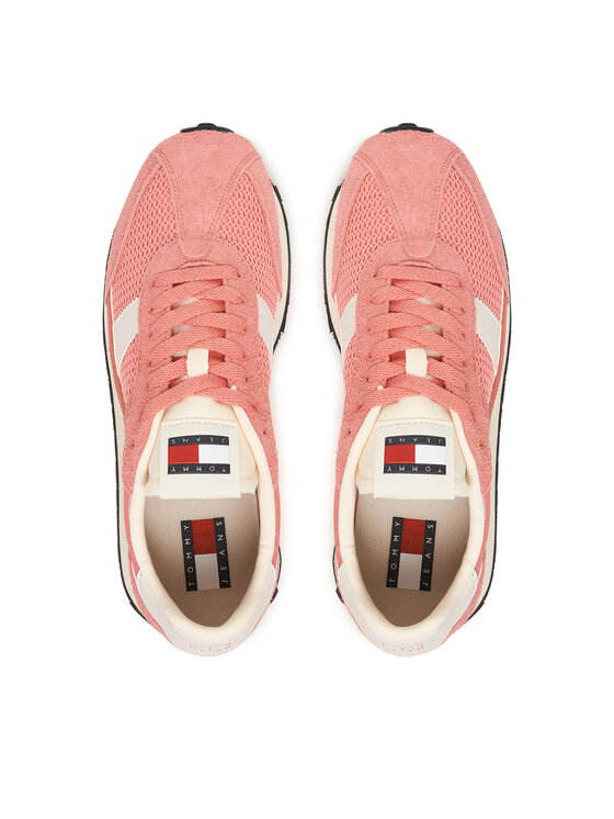 Tommy Jeans Snīkeri Tommy Jeans Tjw Retro Runner Archive EN0EN03013 Rozā