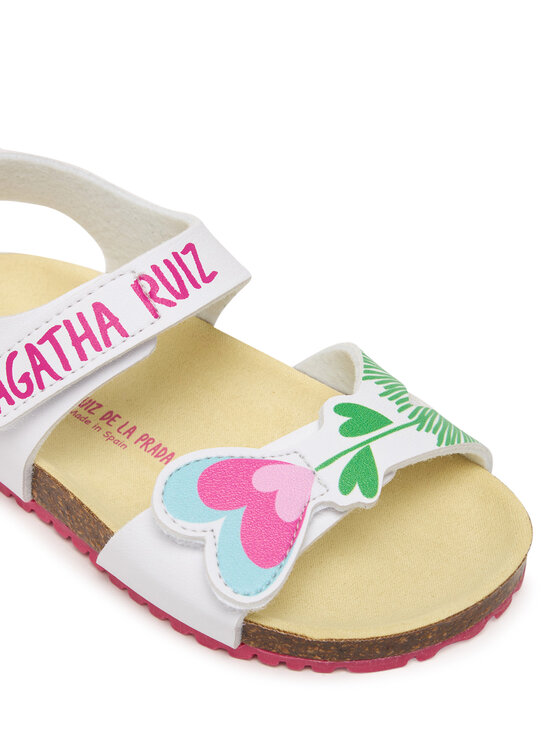 Agatha Ruiz de la Prada Босоніжки Agatha Ruiz de la Prada 262979 M Білий