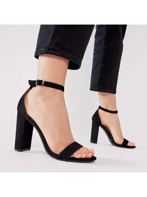 Steve Madden Босоніжки Steve Madden Carrson SM11000008-03002-015 Чорний