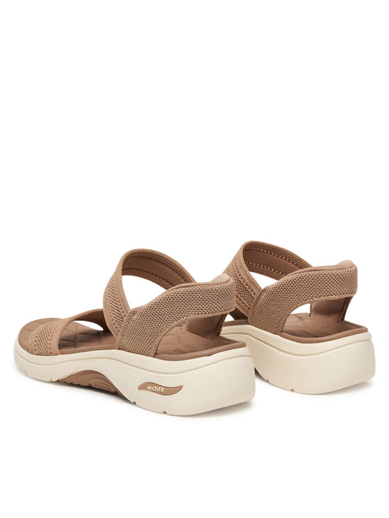 Skechers Босоніжки Skechers Slip-Ins: Arch Fit 2.0 Sandal - Kennedy 140844/TAN Бежевий