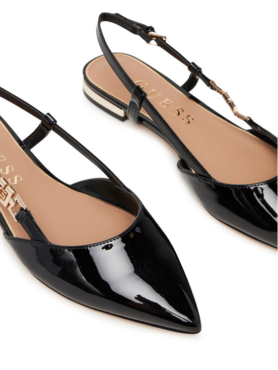 Guess Baleríny Guess FLTFR2 PAF05 Čierna