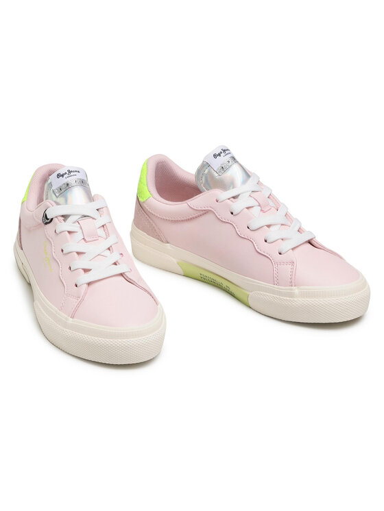 Pepe Jeans Сникърси Pepe Jeans Kenton Classic Girl PGS30483 Розов
