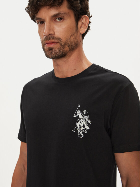 U.S. Polo Assn. U.S. Polo Assn. Футболка MUP4367 Чорний Regular Fit