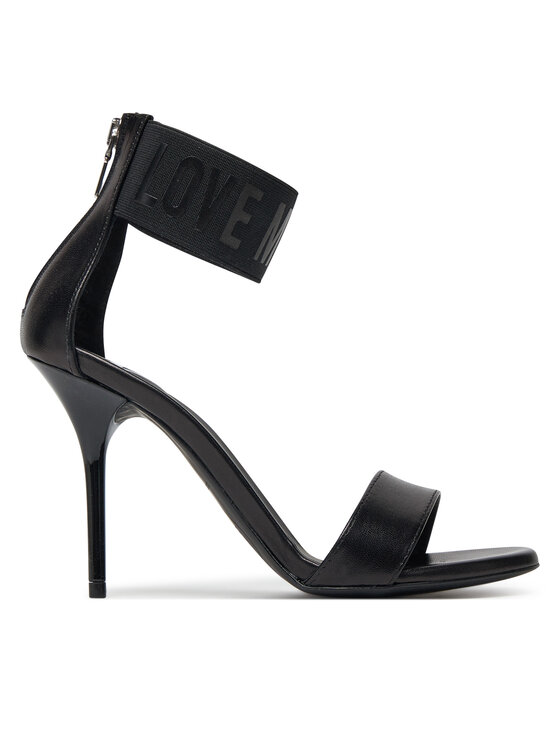 LOVE MOSCHINO Сандали LOVE MOSCHINO JA16109G0MIE000A Черен